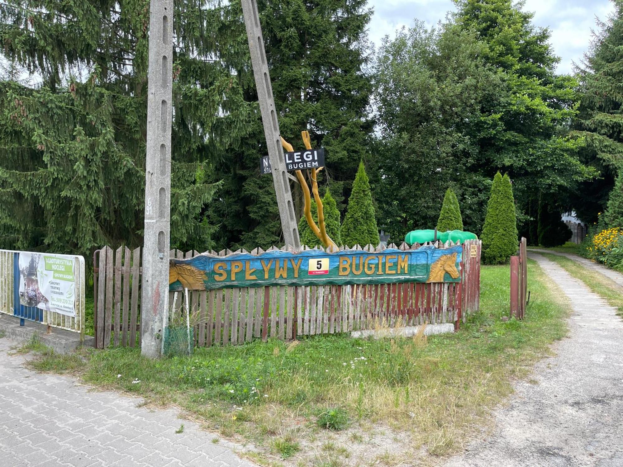 Noclegi-Splywy Bugiem Slawatycze Dış mekan fotoğraf
